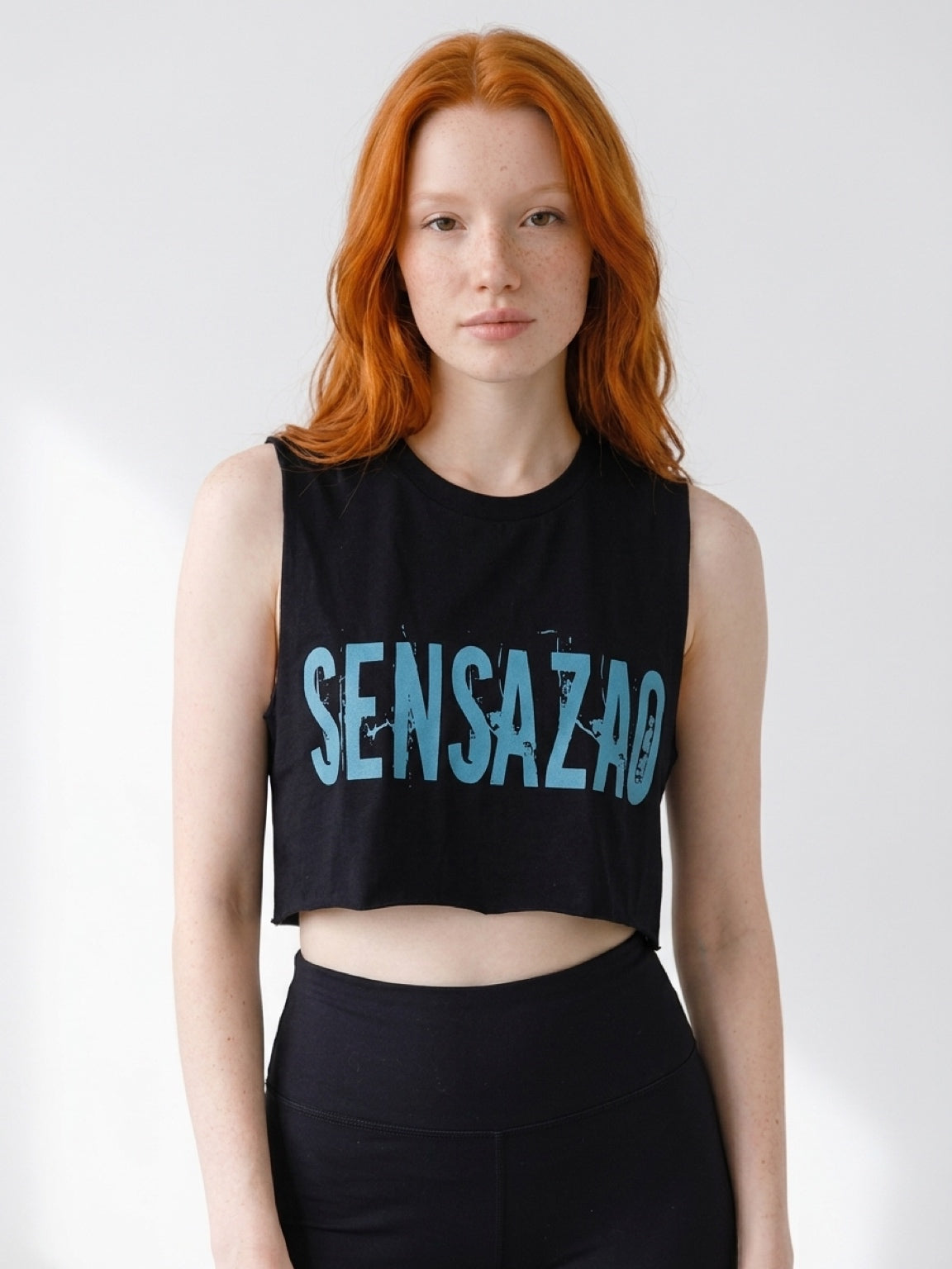 SENSAZAO Signature Cotton Crop Top