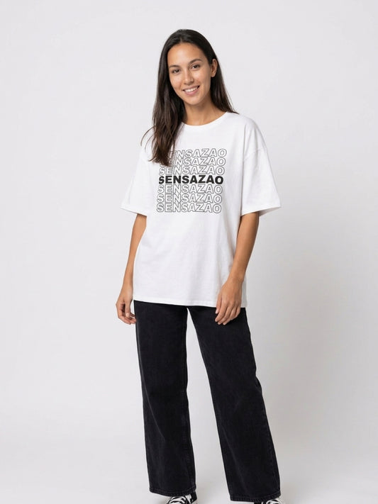 SENSAZAO Signature Oversized Tee