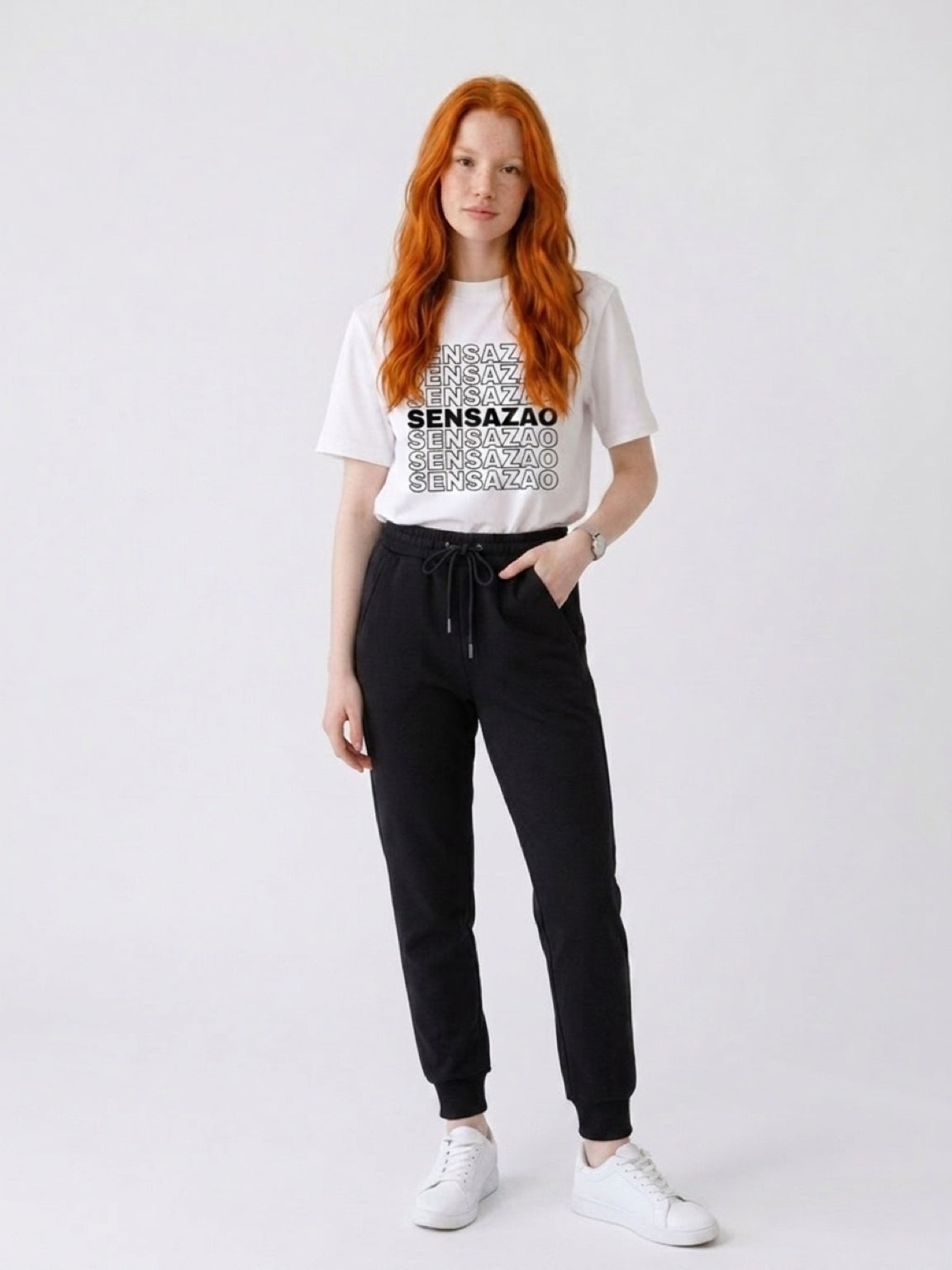 SENSAZAO Signature Oversized Tee