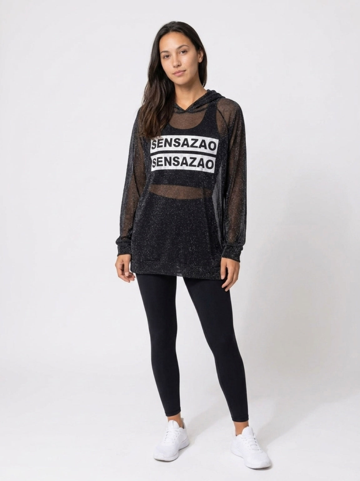 SENSAZAO Mesh Hoodie