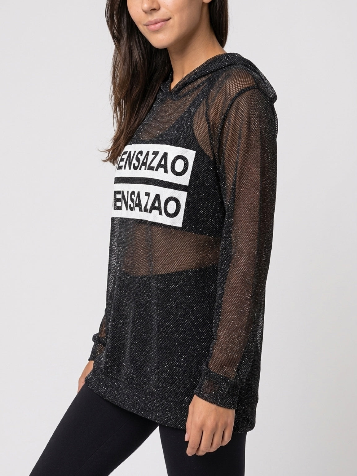 SENSAZAO Mesh Hoodie