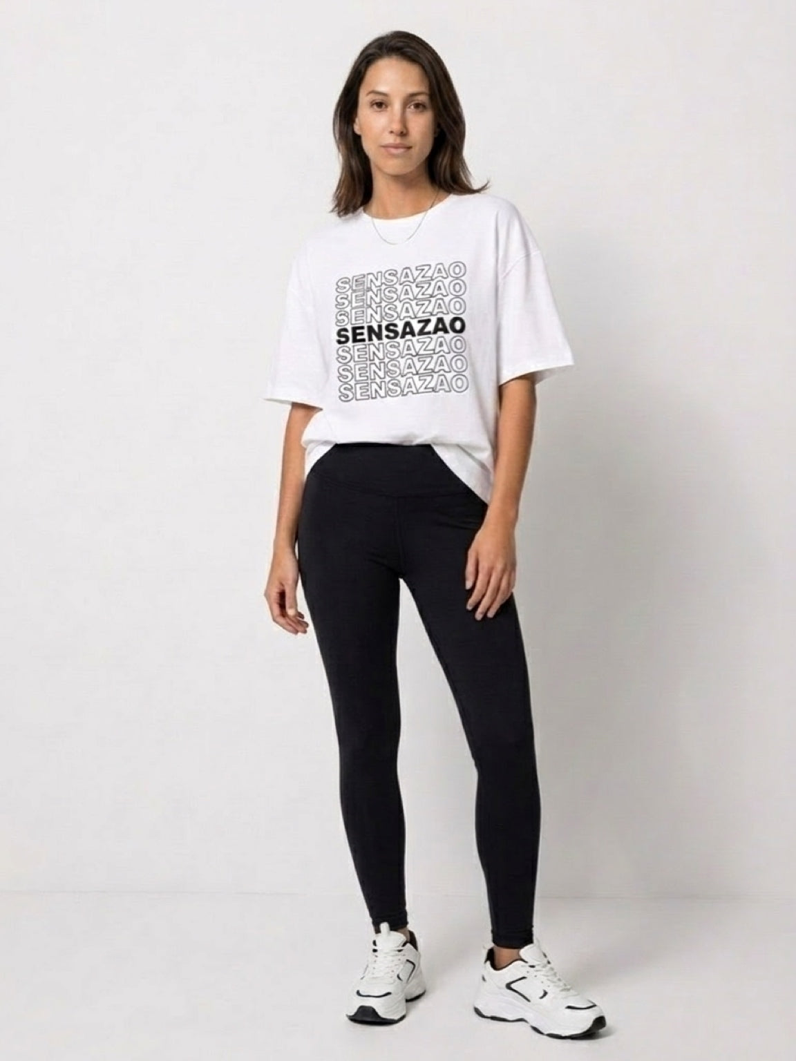 SENSAZAO Signature Oversized Tee